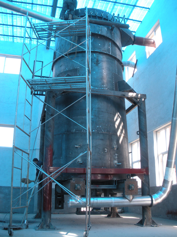 精制棉粉儲料，收塵倉